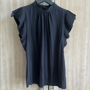 Frame Elegant Black Sleeveless Top